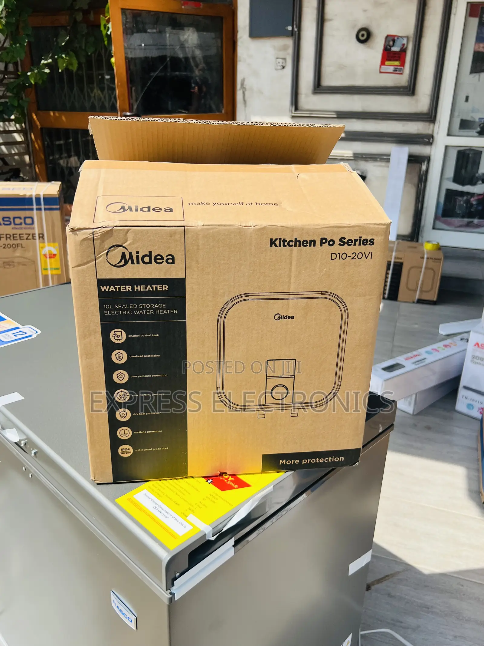 Available Now at Store Midea Water Heater 10l