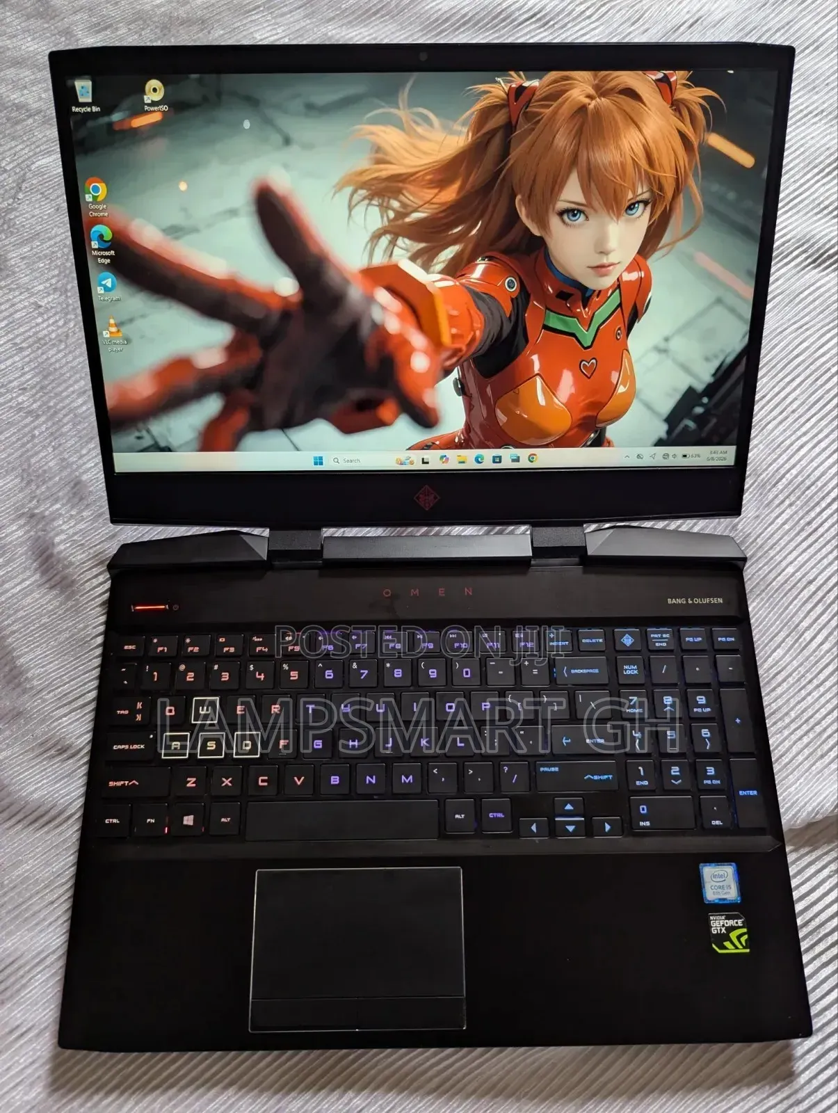 Laptop HP Omen 15 8GB Intel Core i5 HDD+SSD 500GB