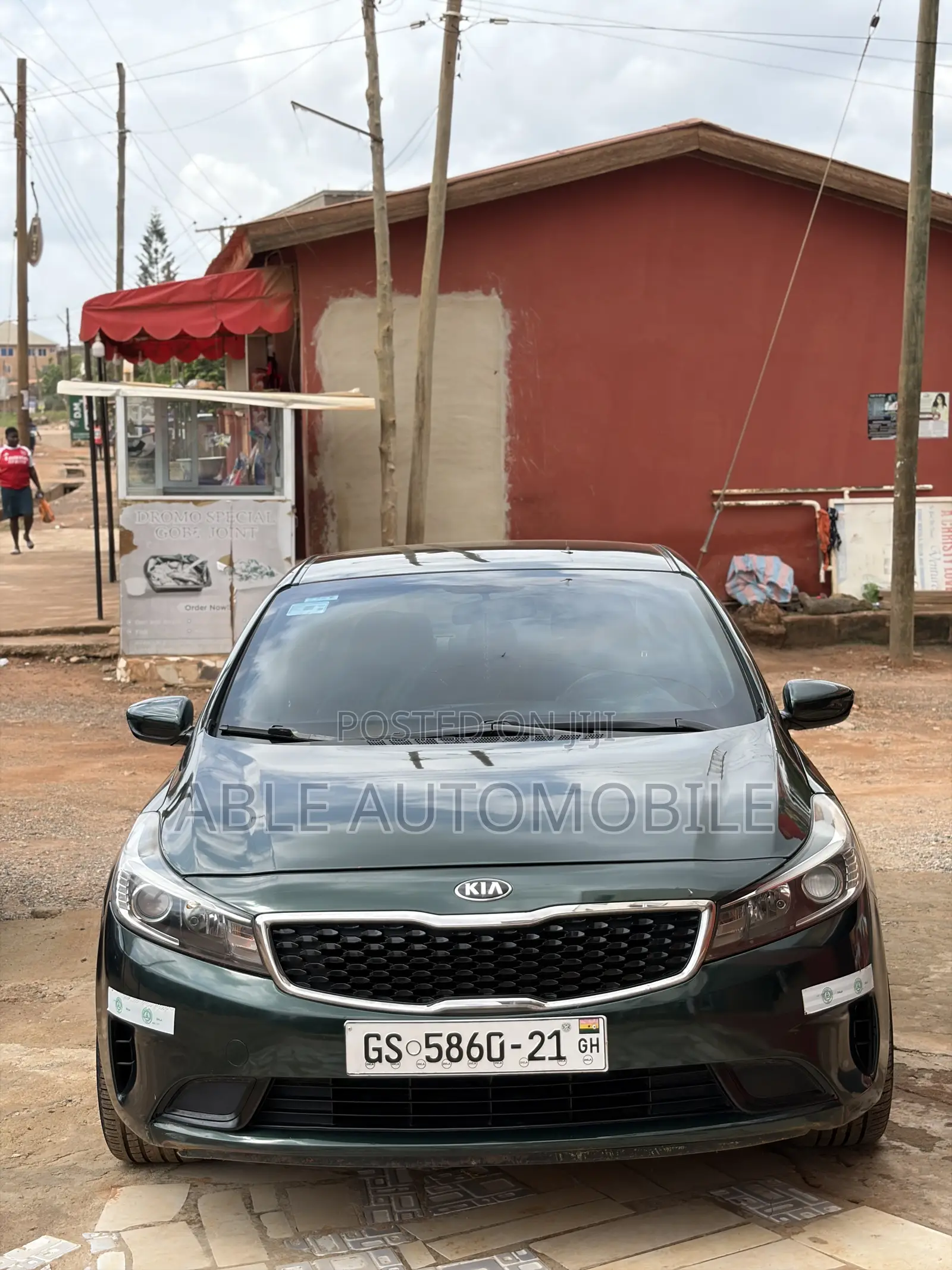 Kia Forte S Sedan 2017 Green