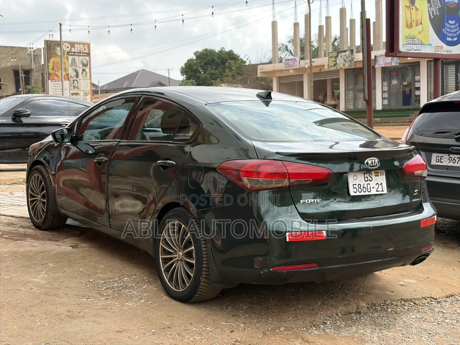 Kia Forte S Sedan 2017 Green