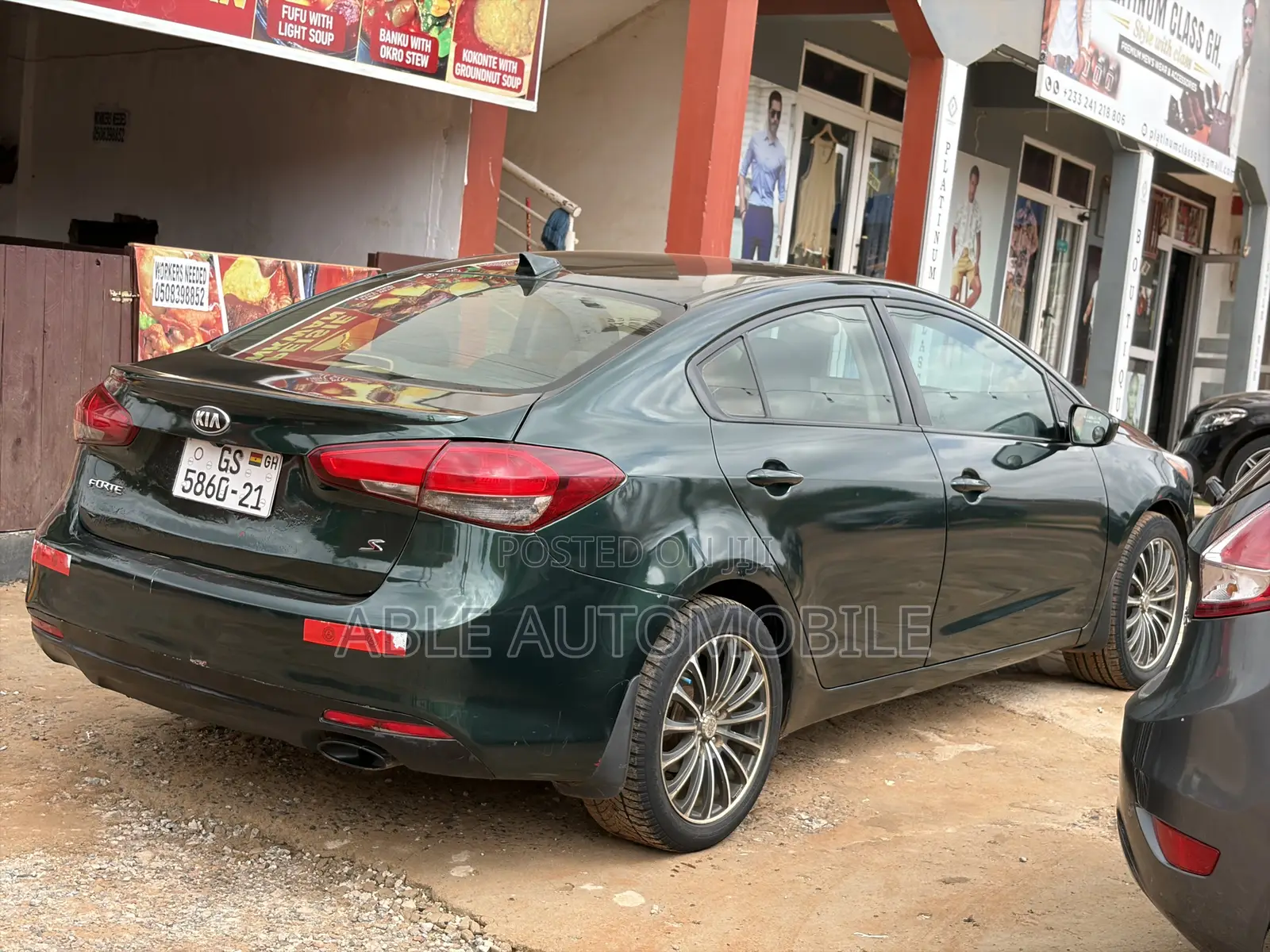 Kia Forte S Sedan 2017 Green