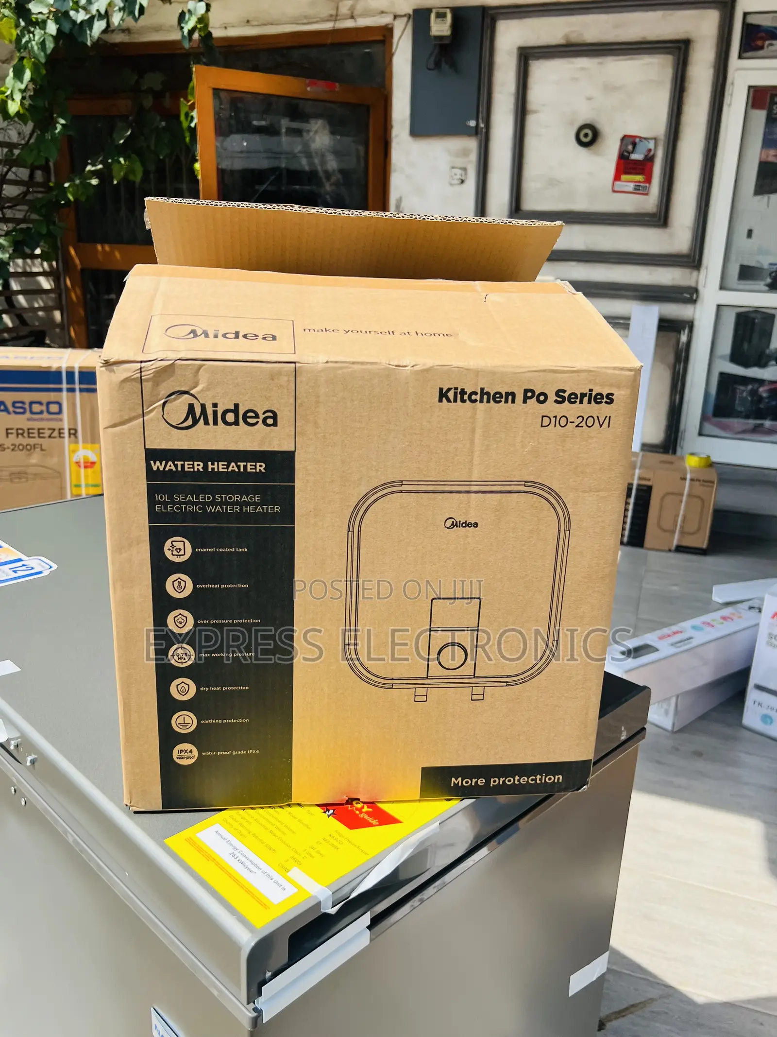 Call and Order for Midea Water Heater 10l White