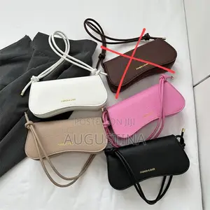 Trendy Crocodile Embossed Baguette Shoulder Bag