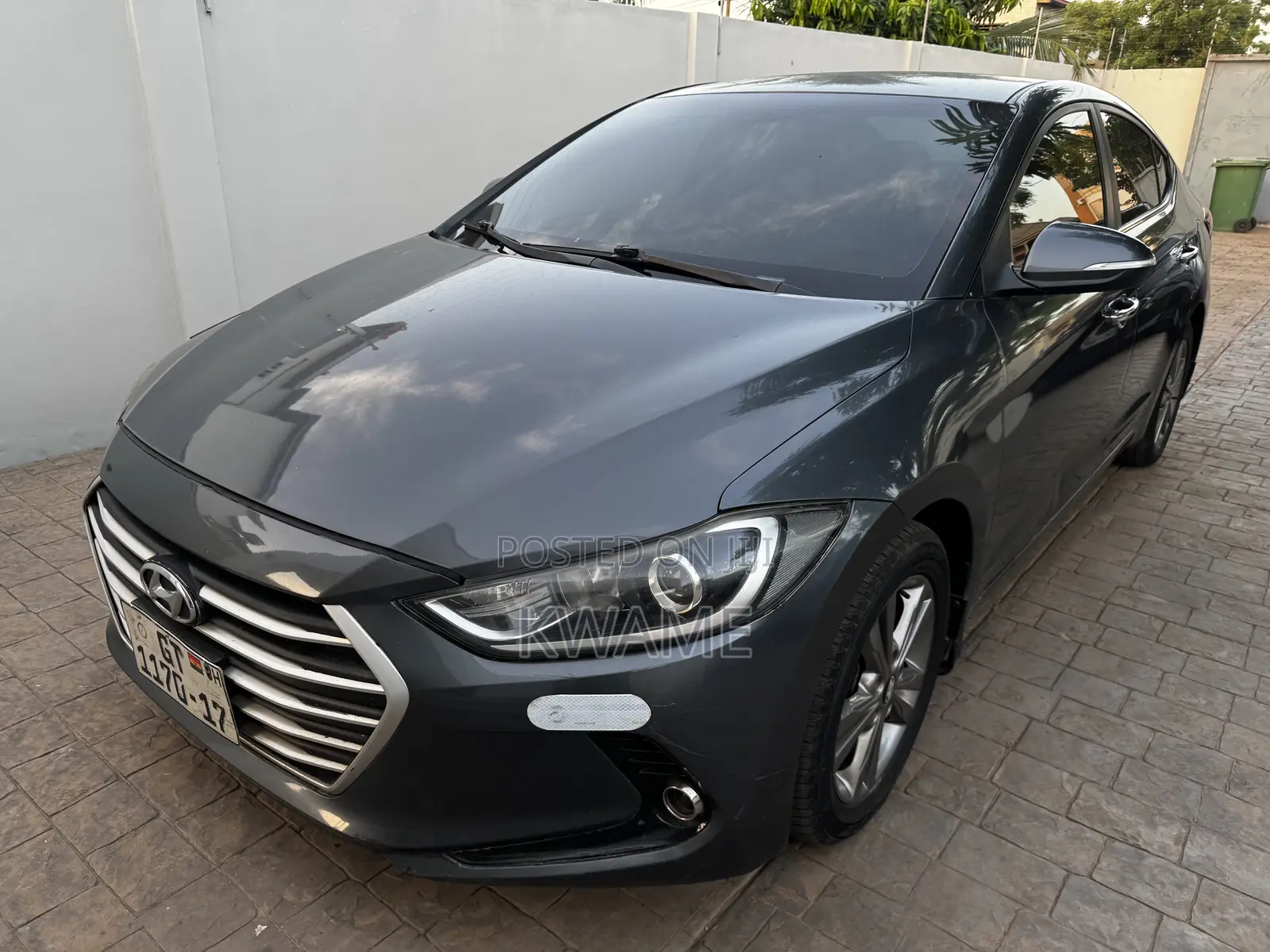 Hyundai Elantra 2017 Gray