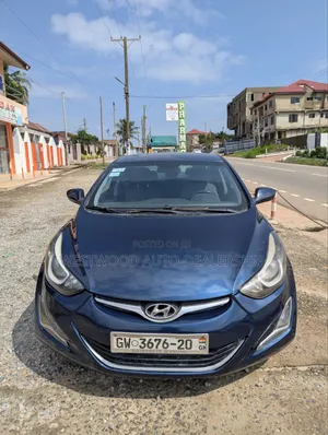 Hyundai Elantra GLS Sedan FWD (1.8L 4cyl 6A) 2013 Blue
