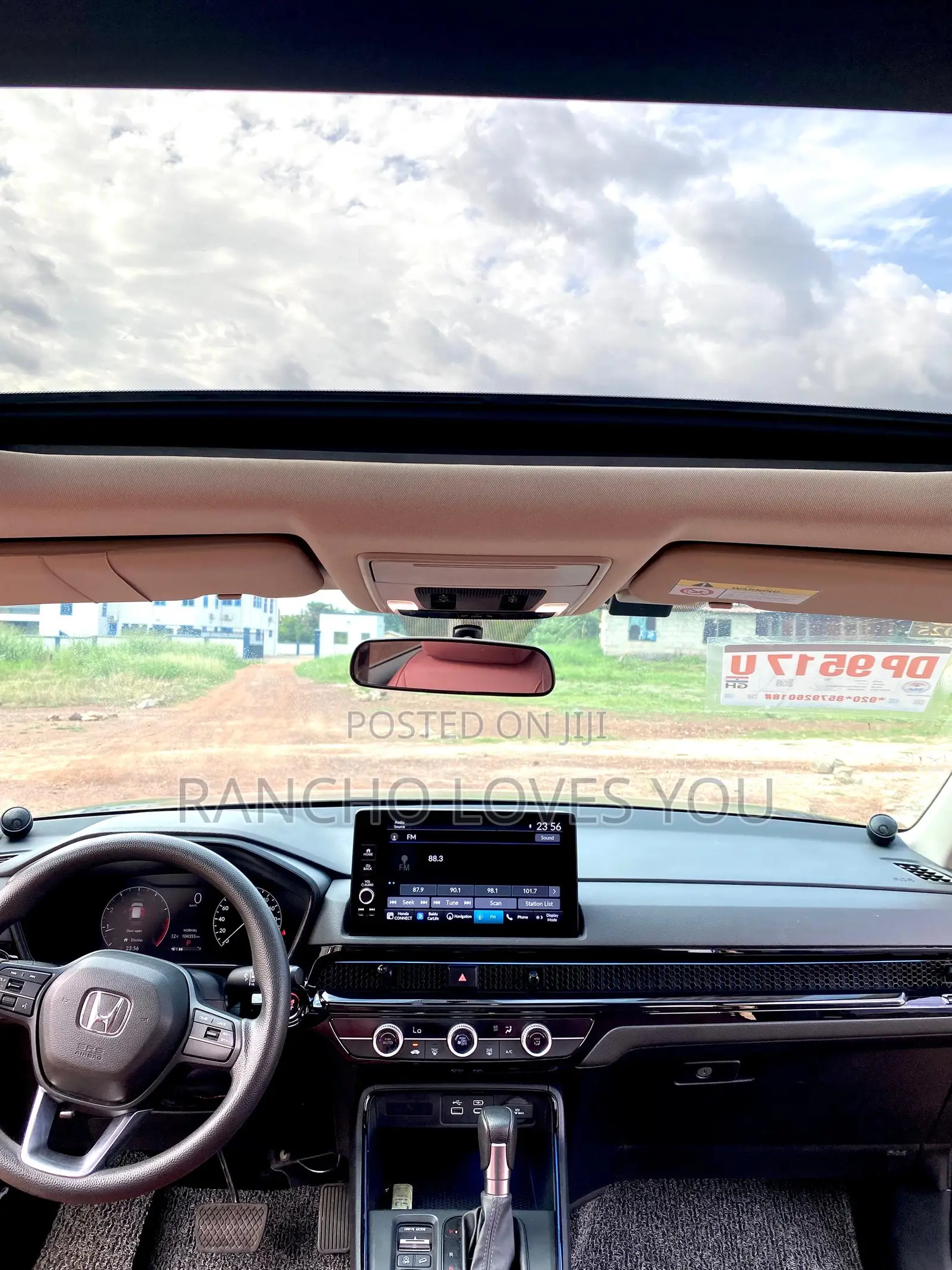 Honda CR-V EX-L AWD w/o BSI 2023 Black