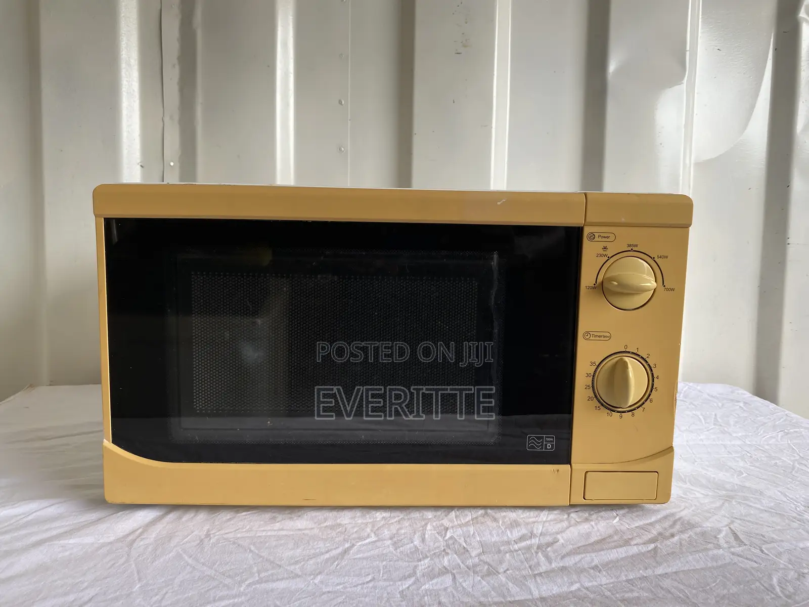 Yellow Manual Microwave 20l | Tested 100% Working |