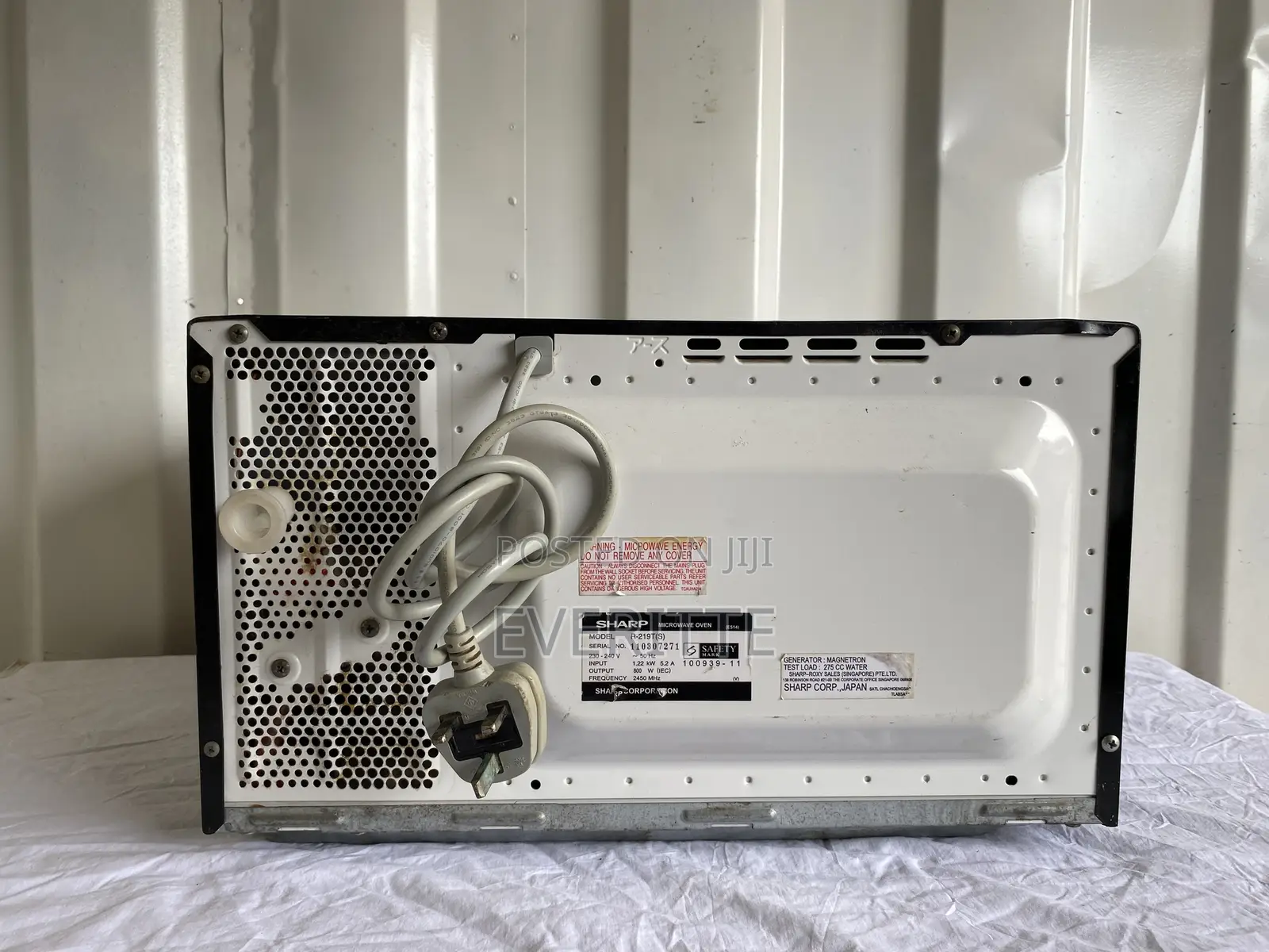 Sharp 20l Manual Microwave | Super Clean + Defrost | 220v