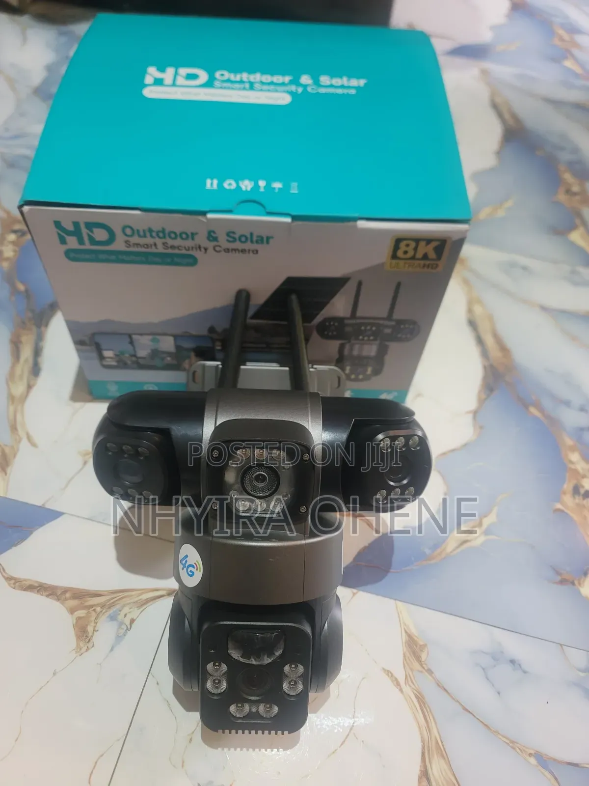 3 Lens 4g Solar Camera