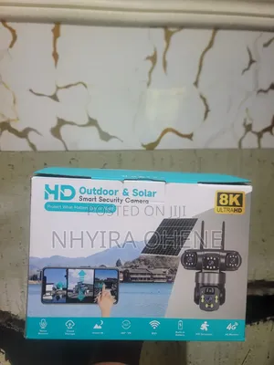 3 Lens 4g Solar Camera