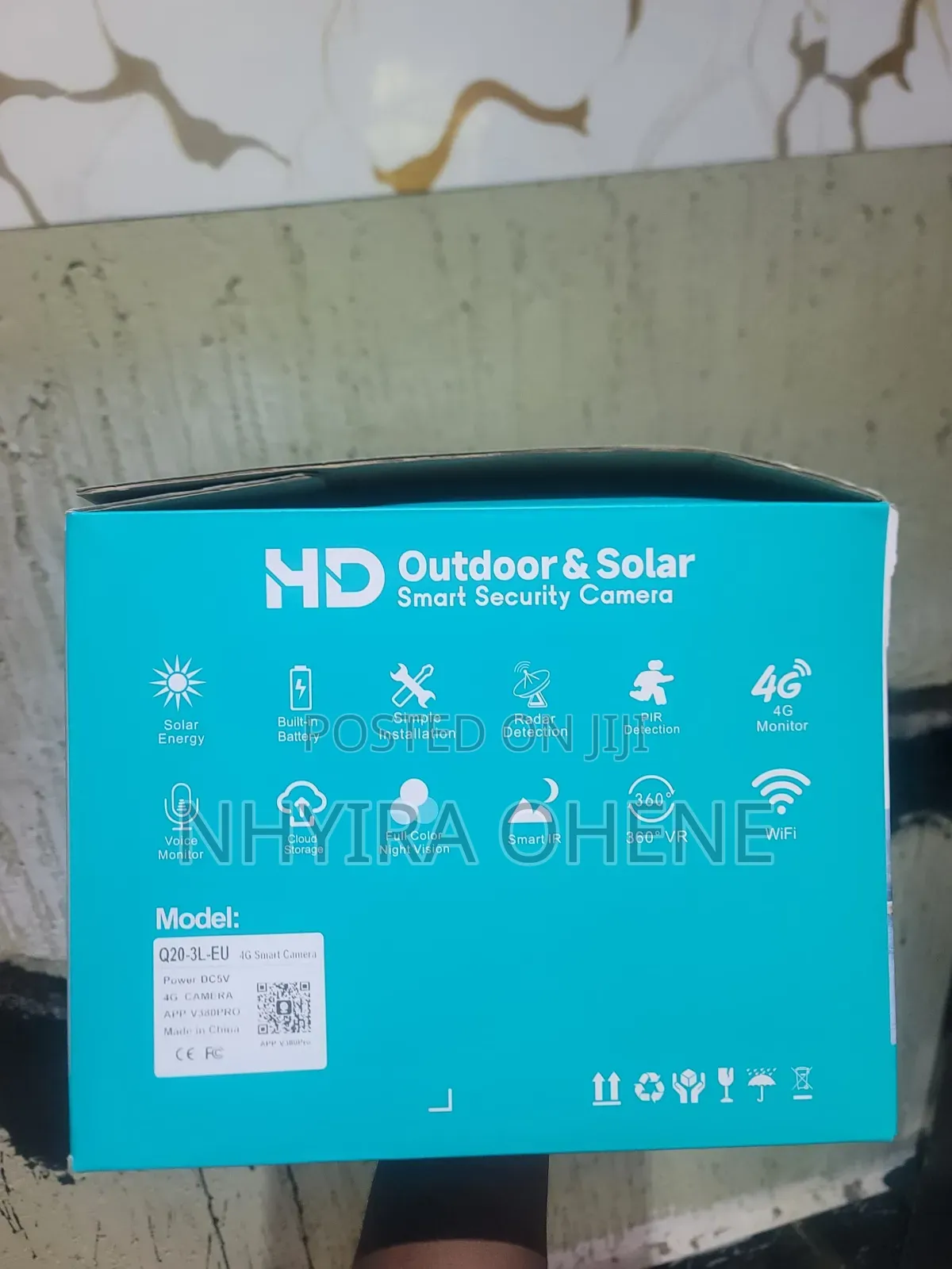 3 Lens 4g Solar Camera