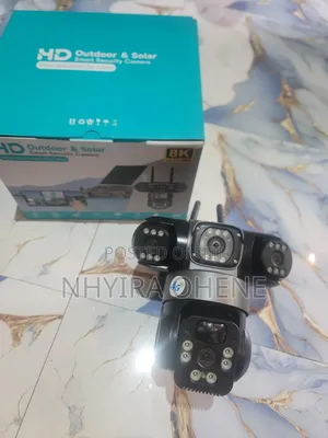 3 Lens 4g Solar Camera