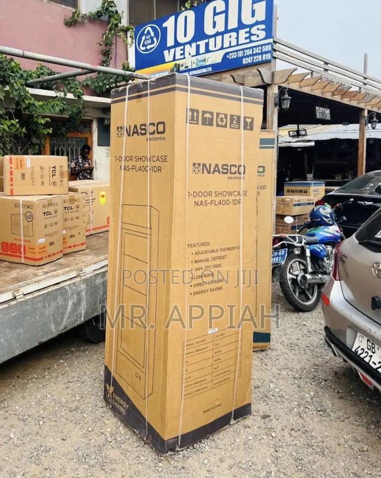 Order Nasco Single Door Display Fridge(Nas-Fl400-1dr-1)358liters 