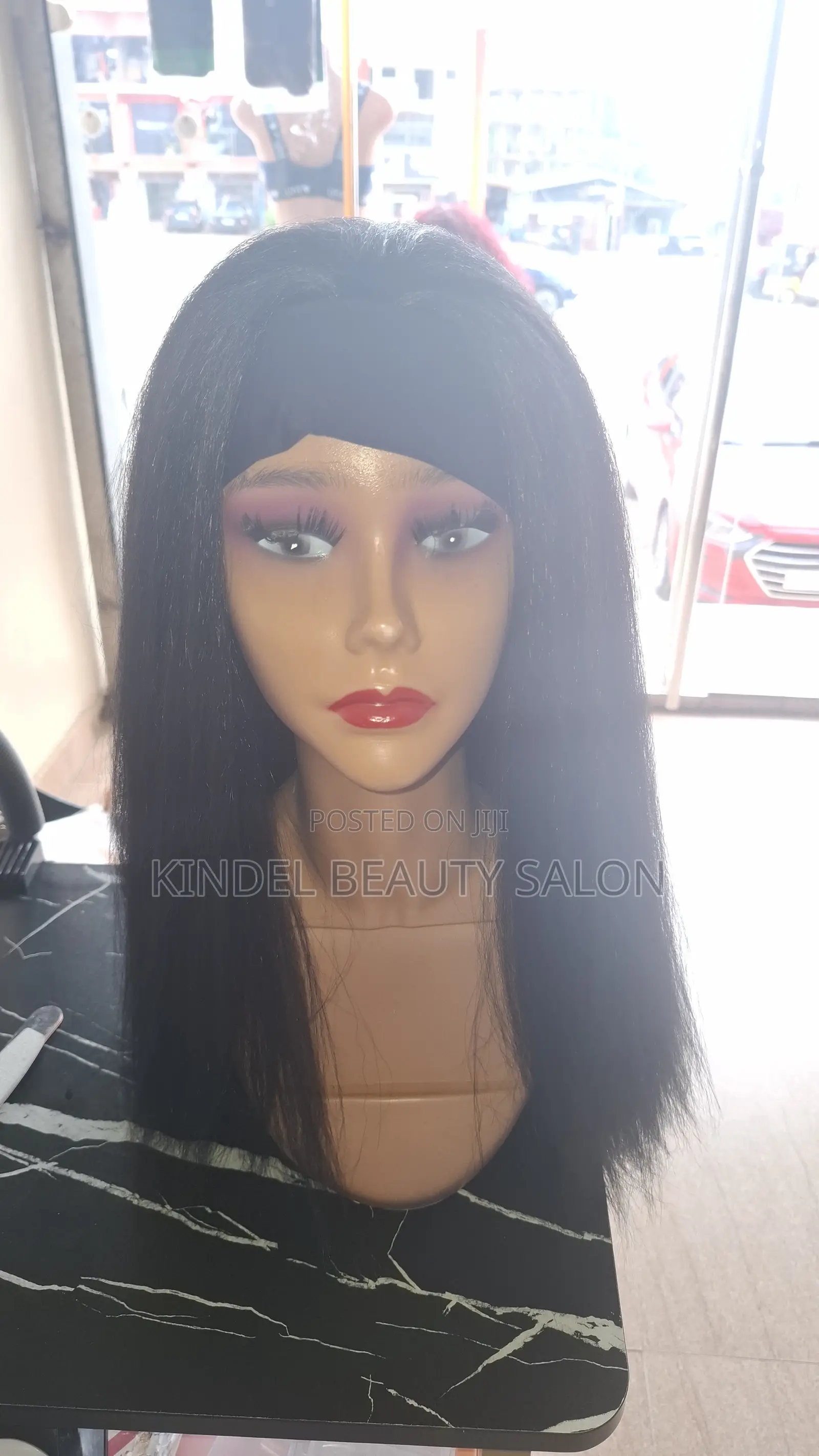 Wig Yaki With Headband