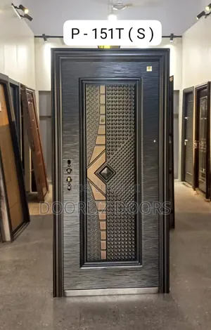 Single Anti-Rust Security Door With Accessories