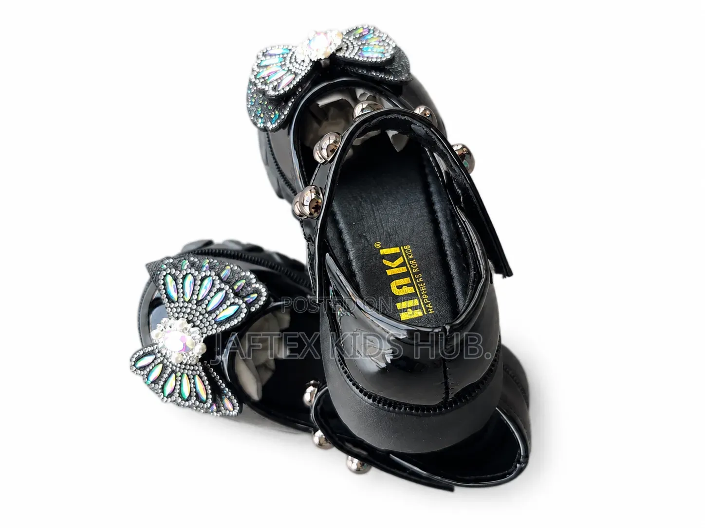 Quality Girls Bow / Butterfly Shoes