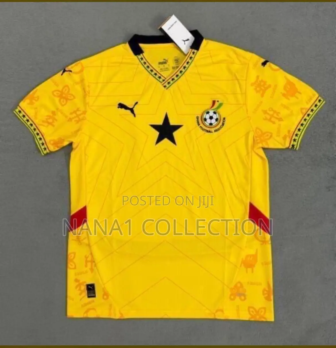 Authentic Ghana Jersey in Different Colors