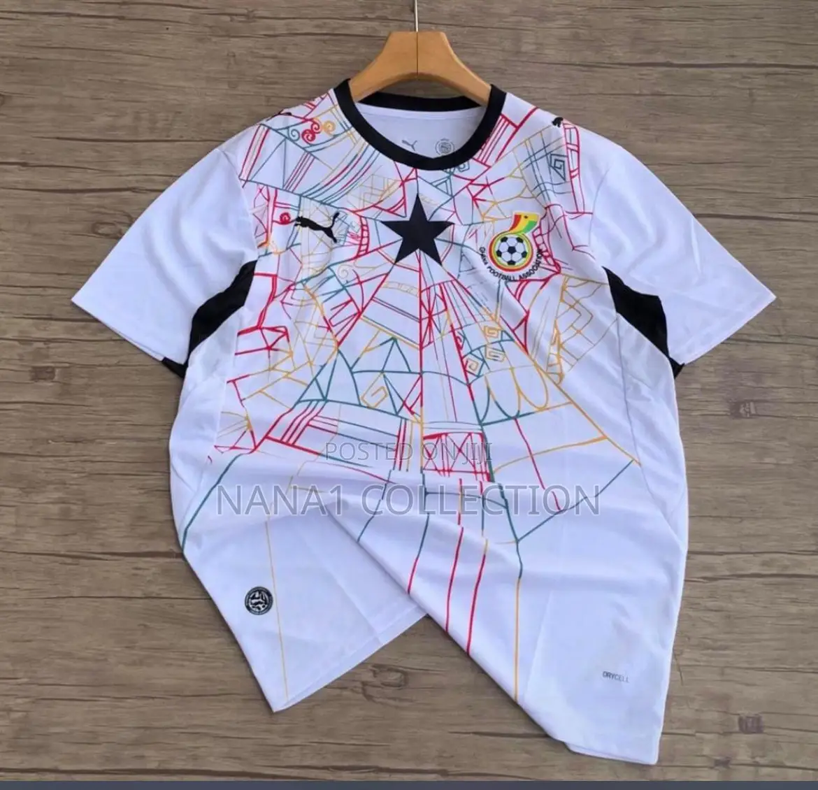 Authentic Ghana Jersey in Different Colors