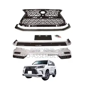 Lexus 570, 2016-2022 Complete Front Bumper With Front and Back Spoiler