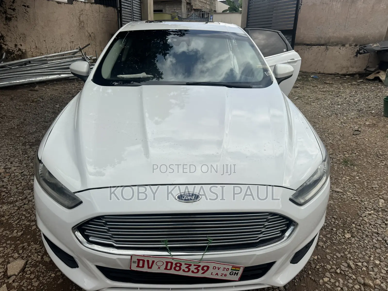 Ford Fusion SE AWD 2017 White