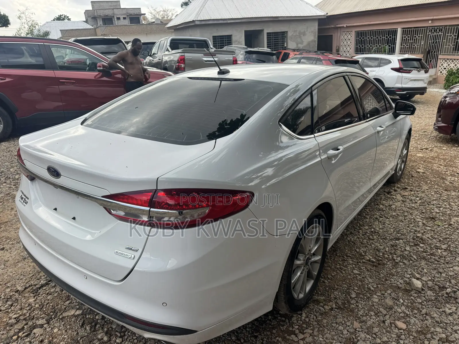 Ford Fusion SE AWD 2017 White