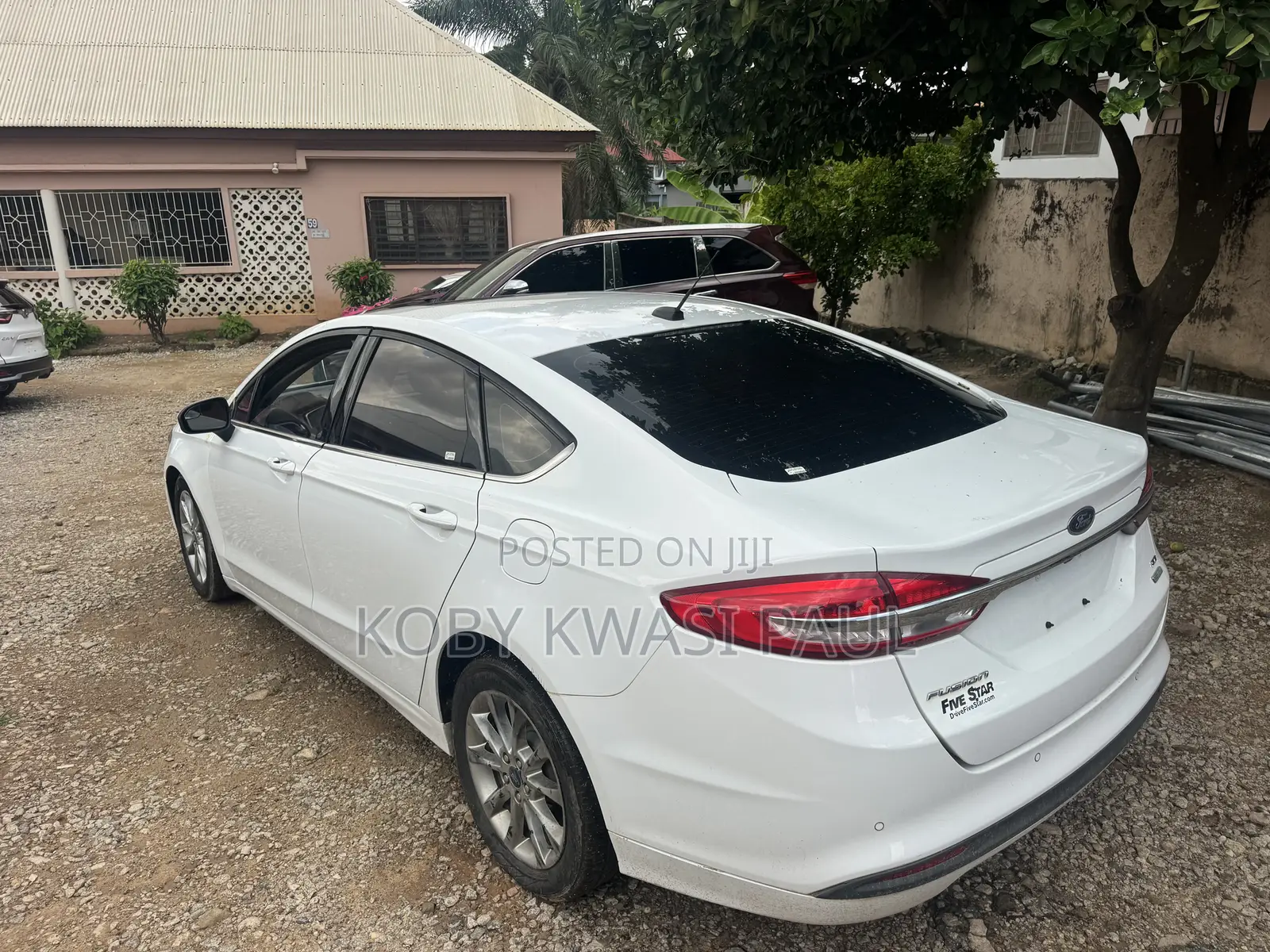 Ford Fusion SE AWD 2017 White