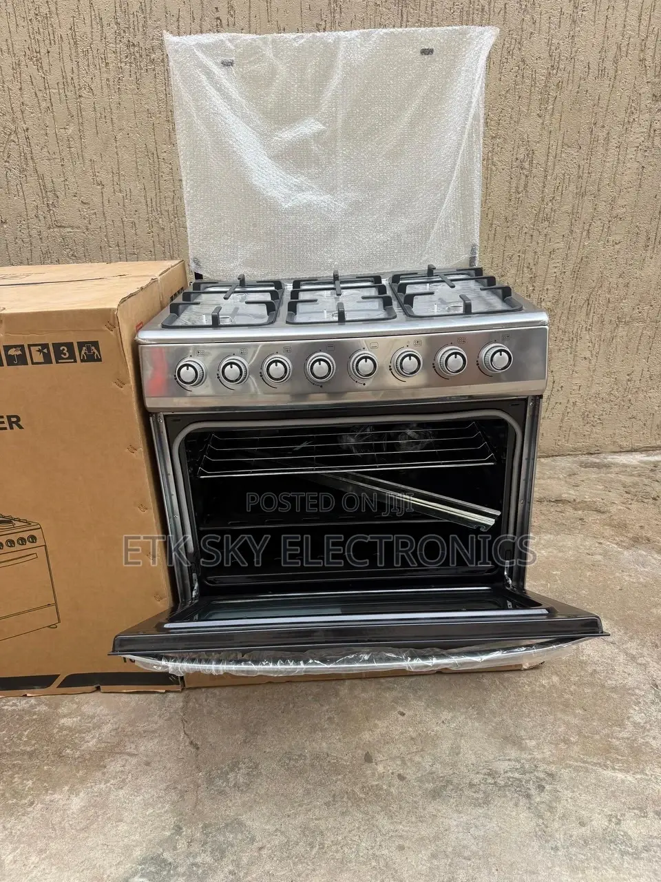 Quality Rainbow 6 Burner Gas Cooker
