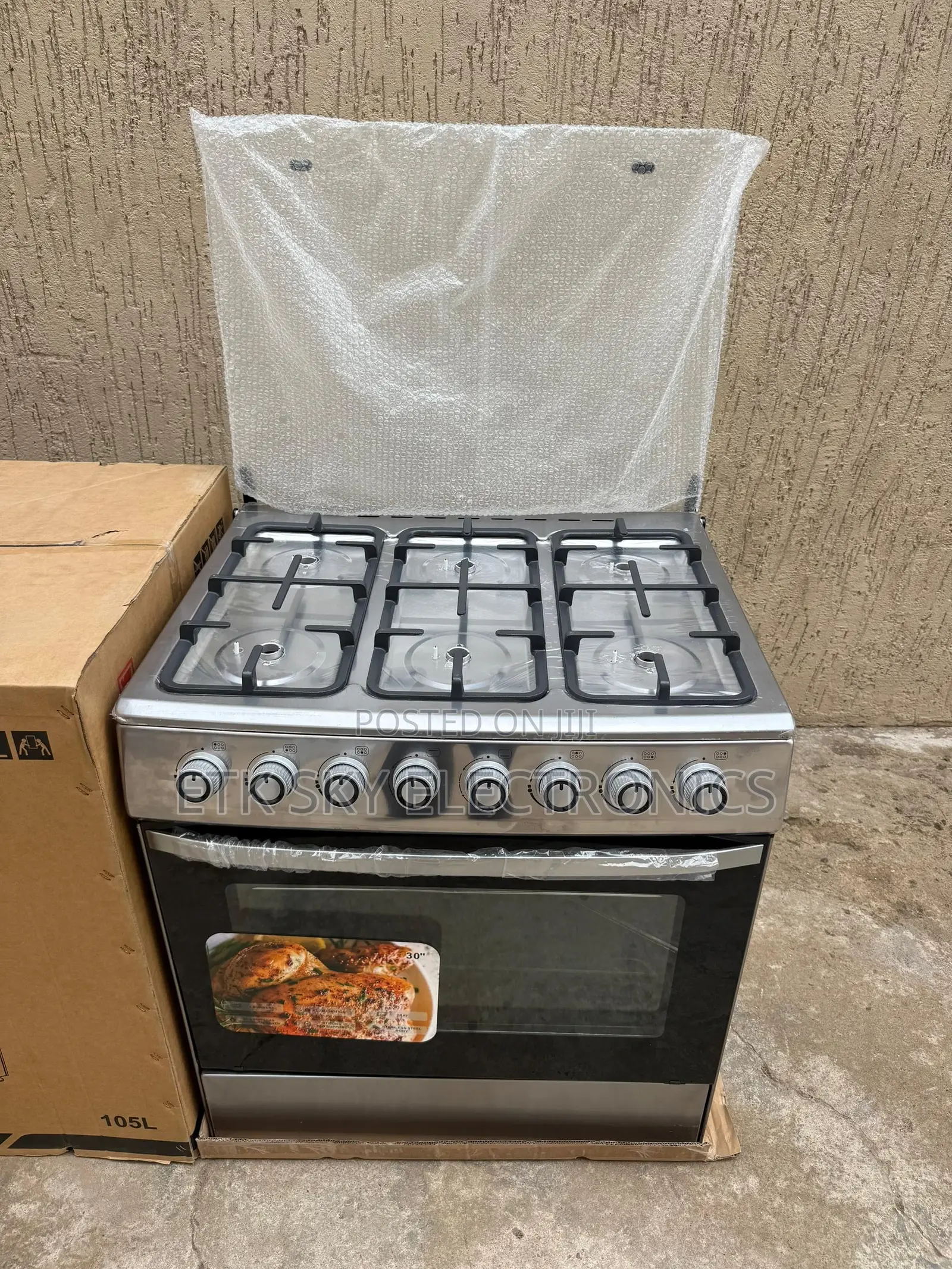 Quality Rainbow 6 Burner Gas Cooker