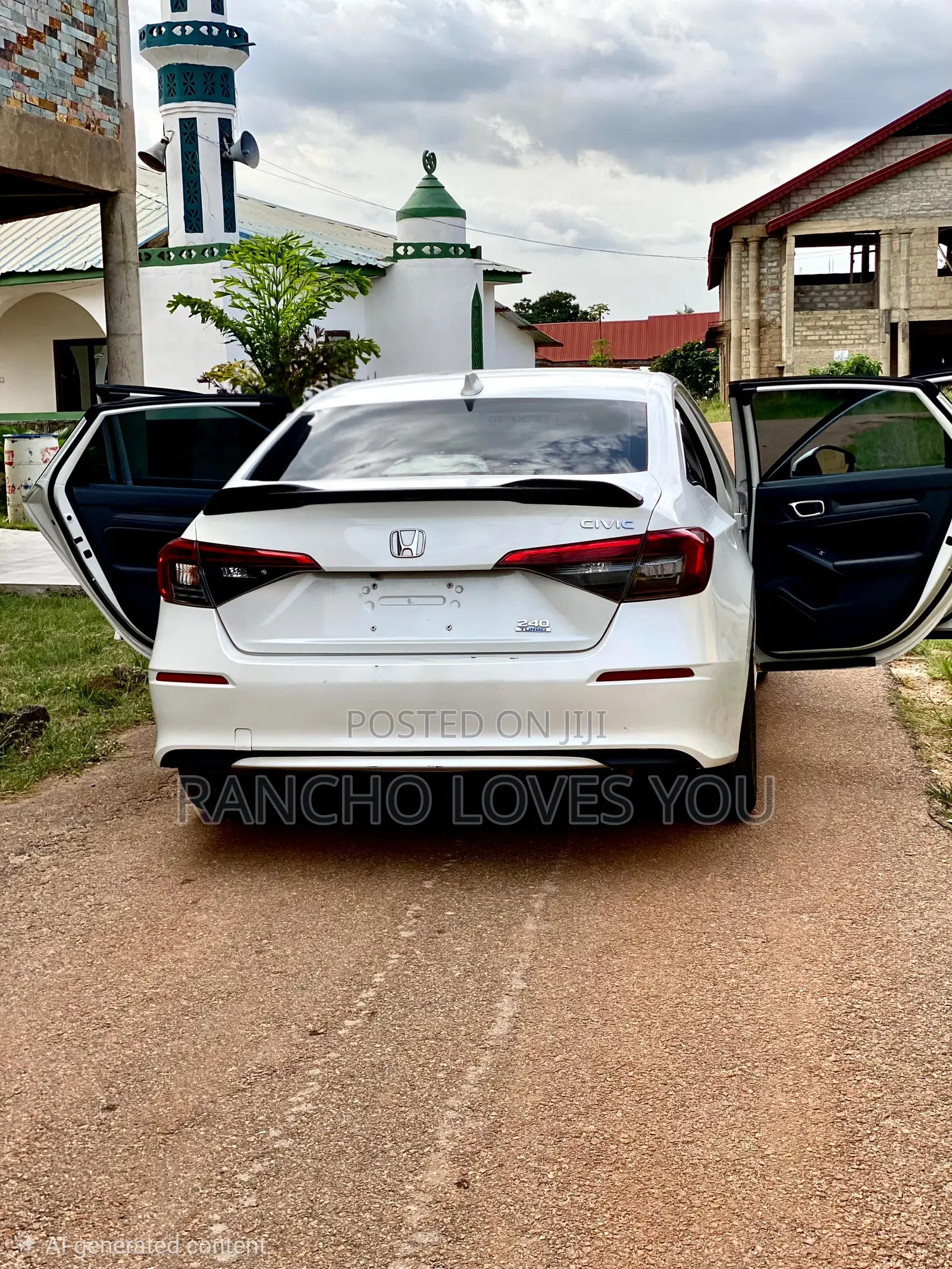 Honda Civic Sport CVT 2023 White