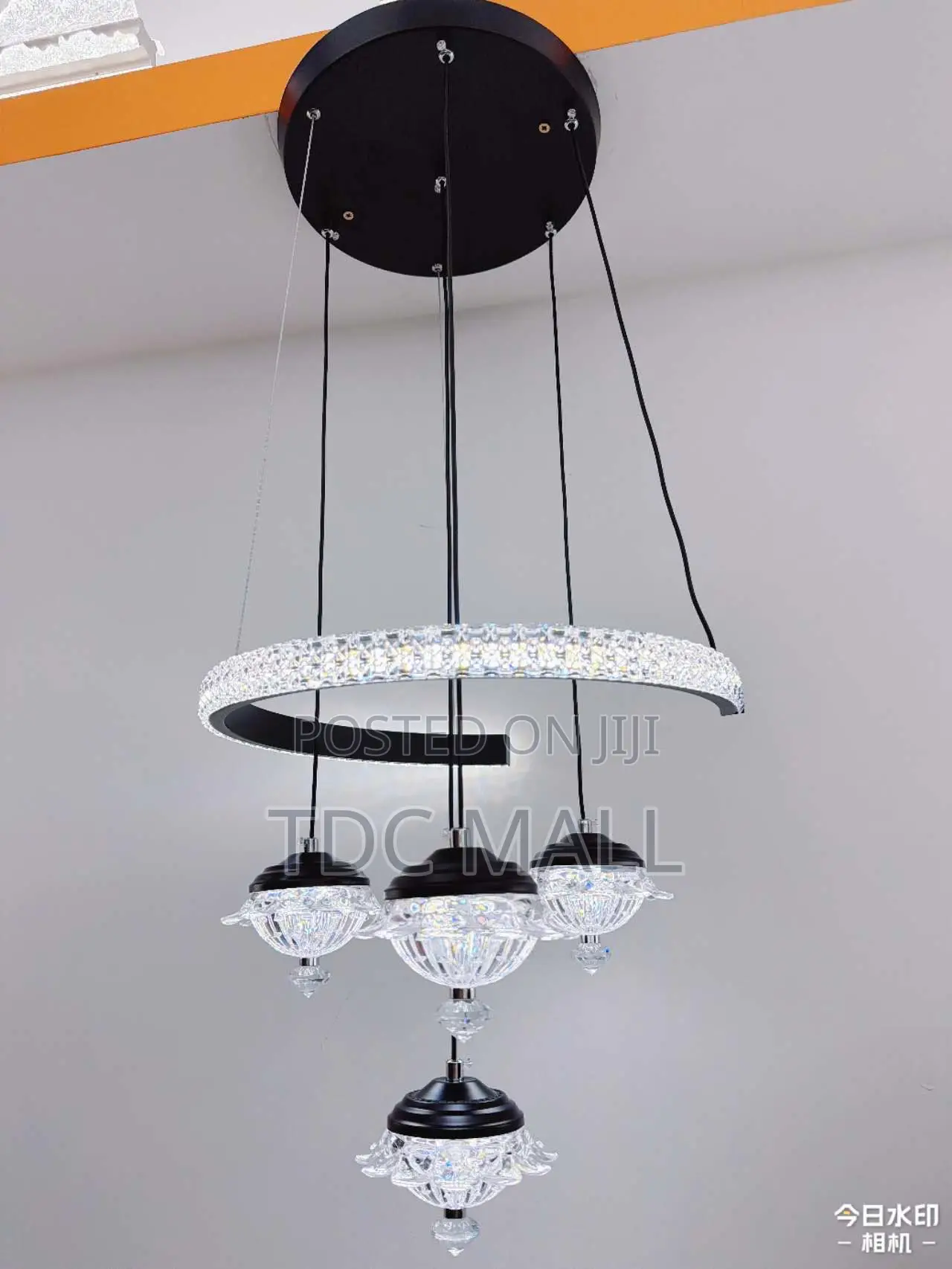 Modern Crystal Hanging Chandelier