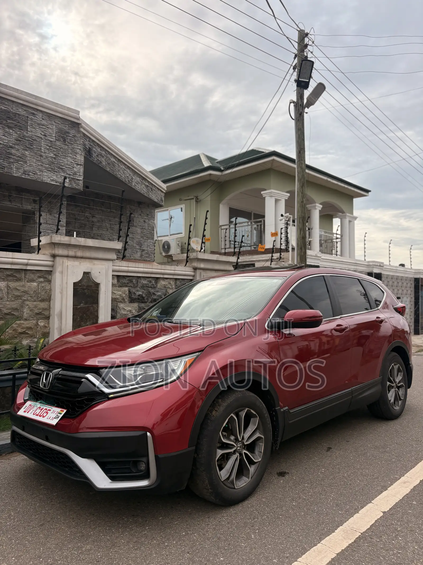 Honda CR-V EX 2021 Red