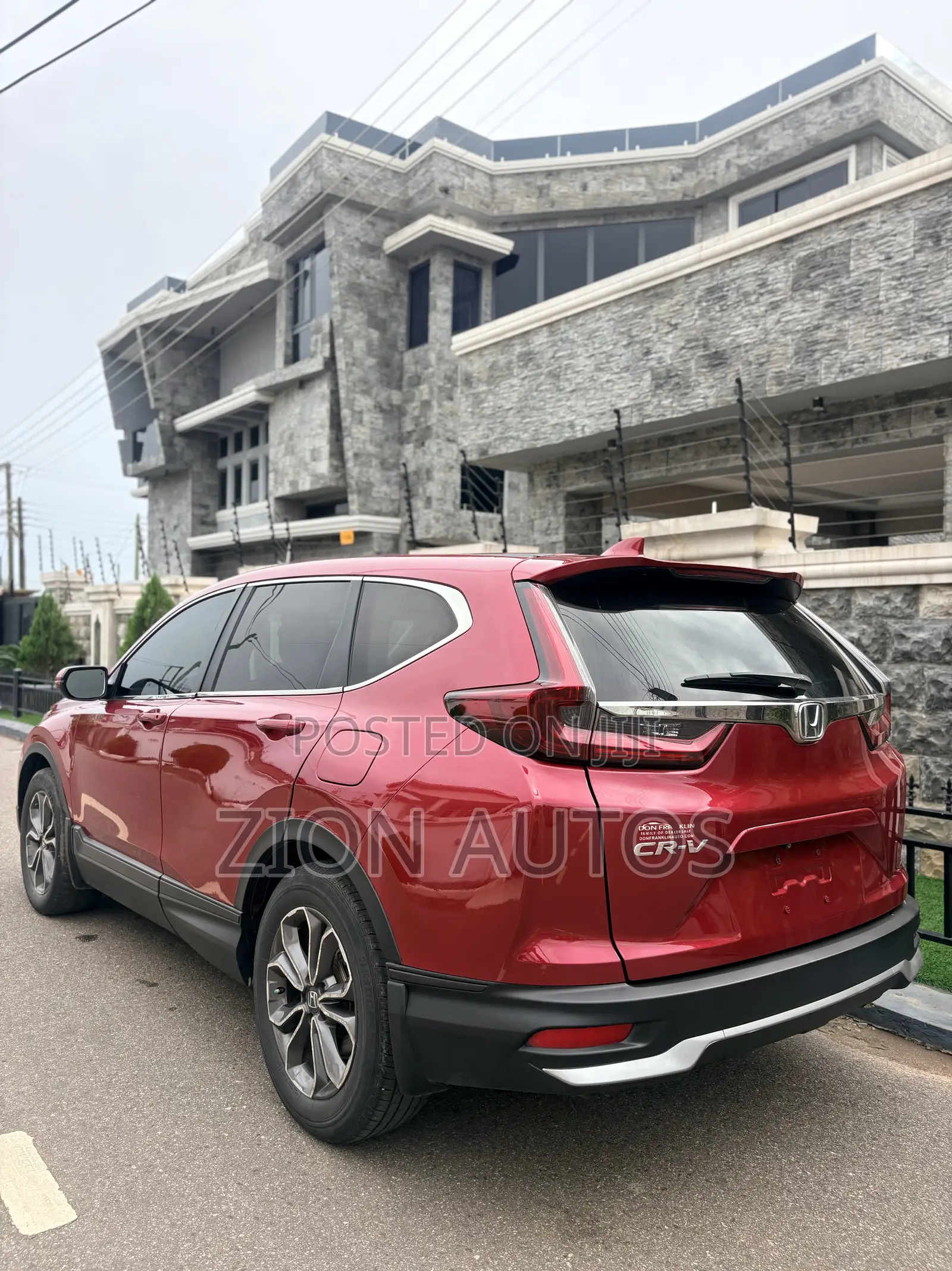 Honda CR-V EX 2021 Red