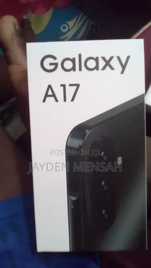 New Samsung Galaxy A17 5G 256 GB Black