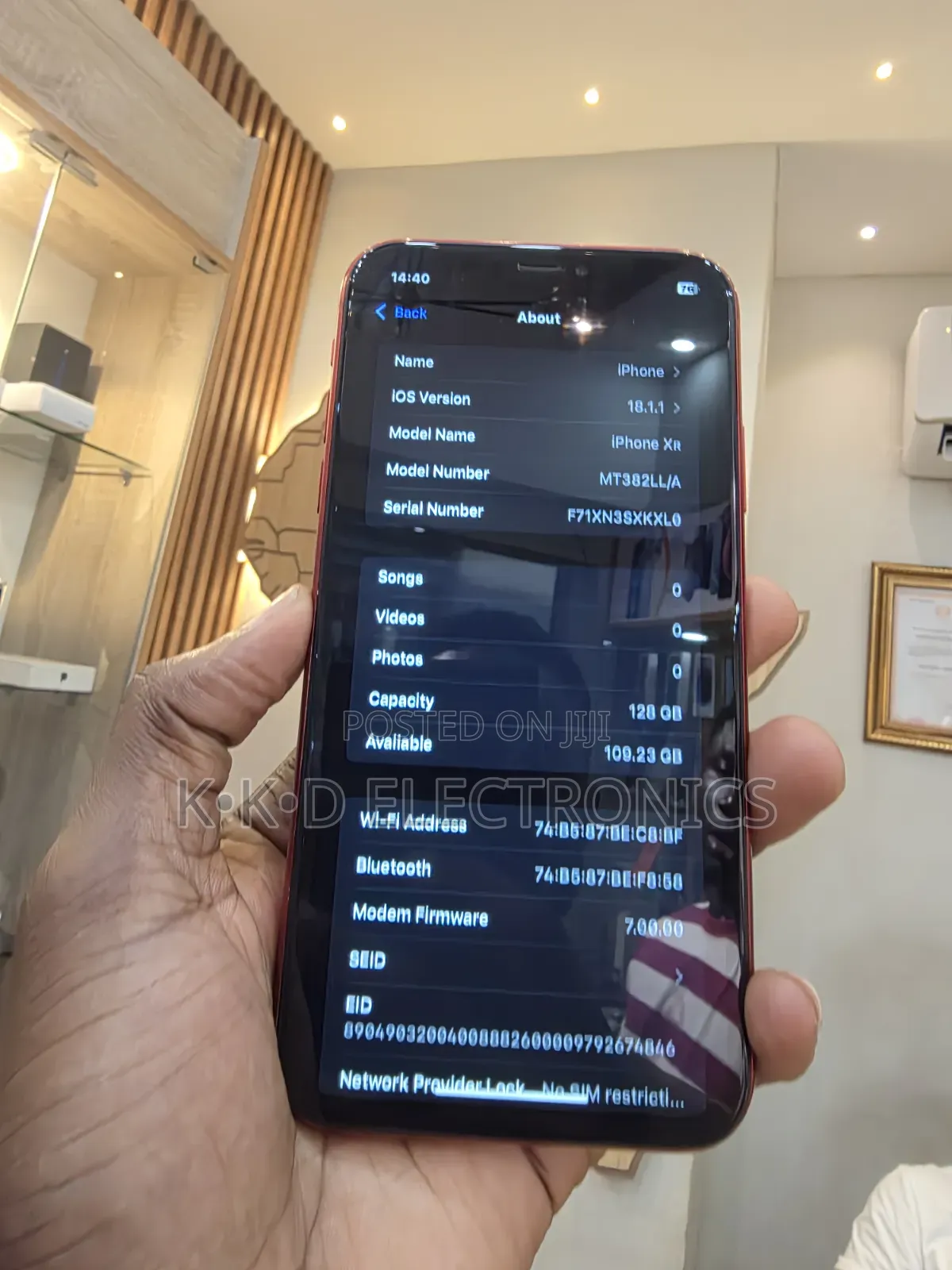 Apple iPhone XR 128 GB Red