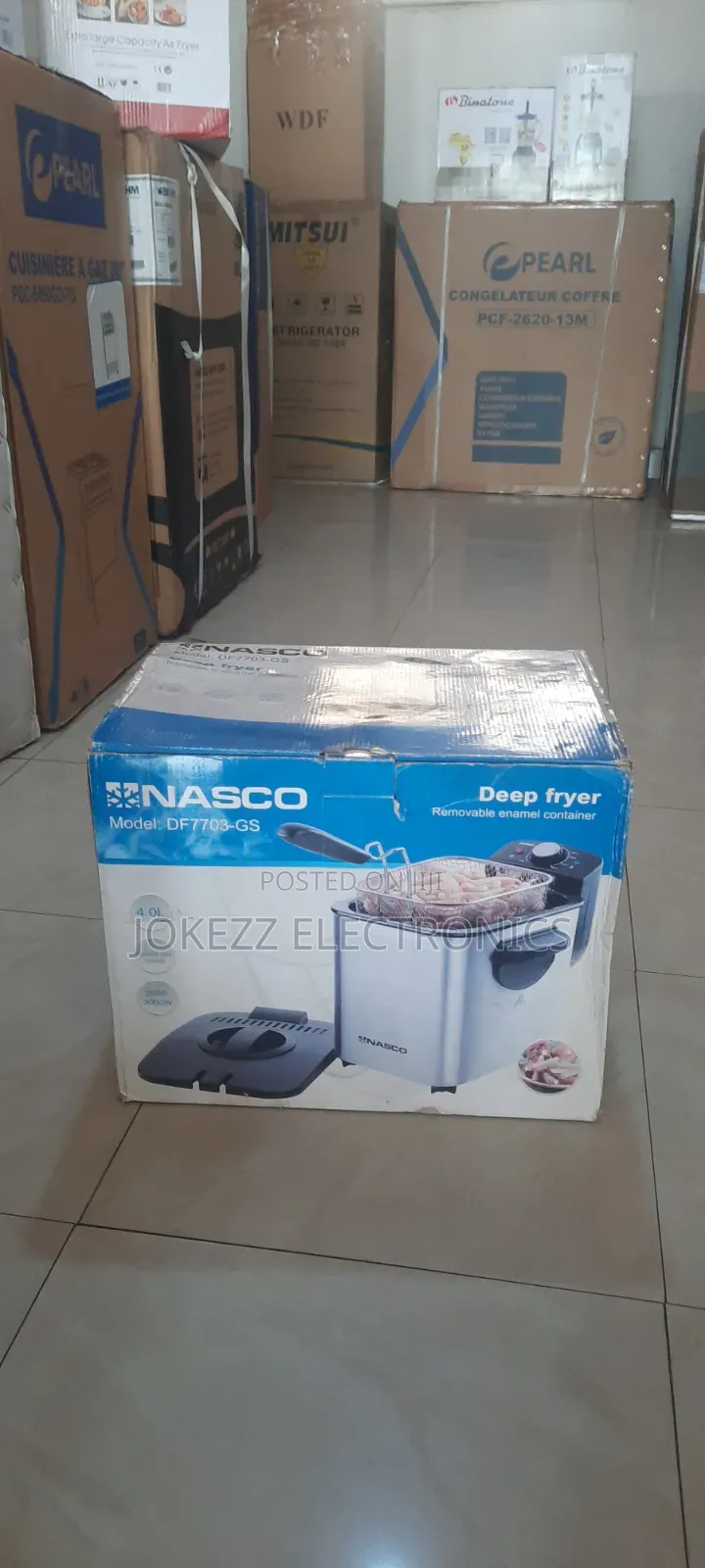 Nasco Deep Fryer (4 Liters)