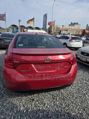 Toyota Corolla XSE 4dr Sedan (1.8L 4cyl CVT) 2017 Red