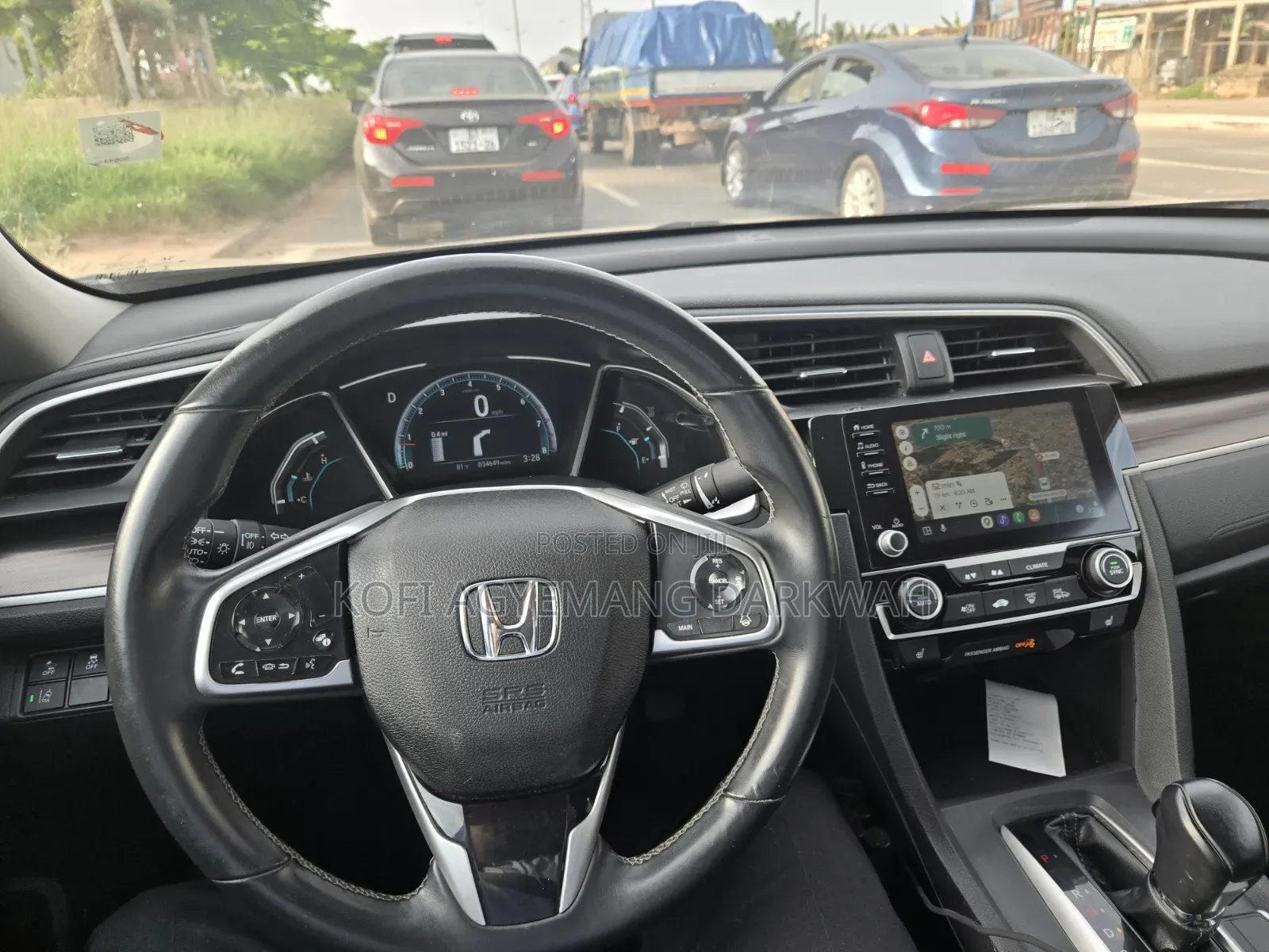 Honda Civic EX 2021 Black