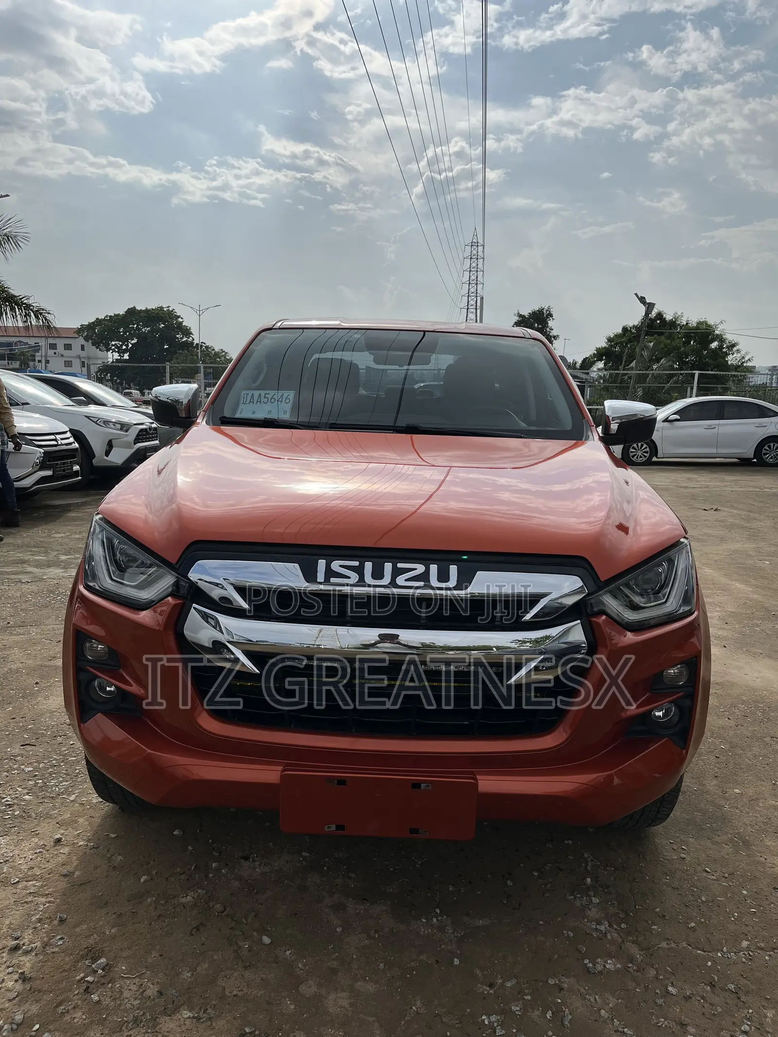 Isuzu D-MAX 2021 Orange