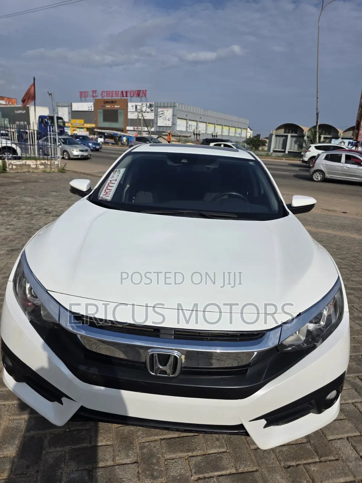 Honda Civic EX 4dr Sedan (1.5L 4cyl) 2016 White