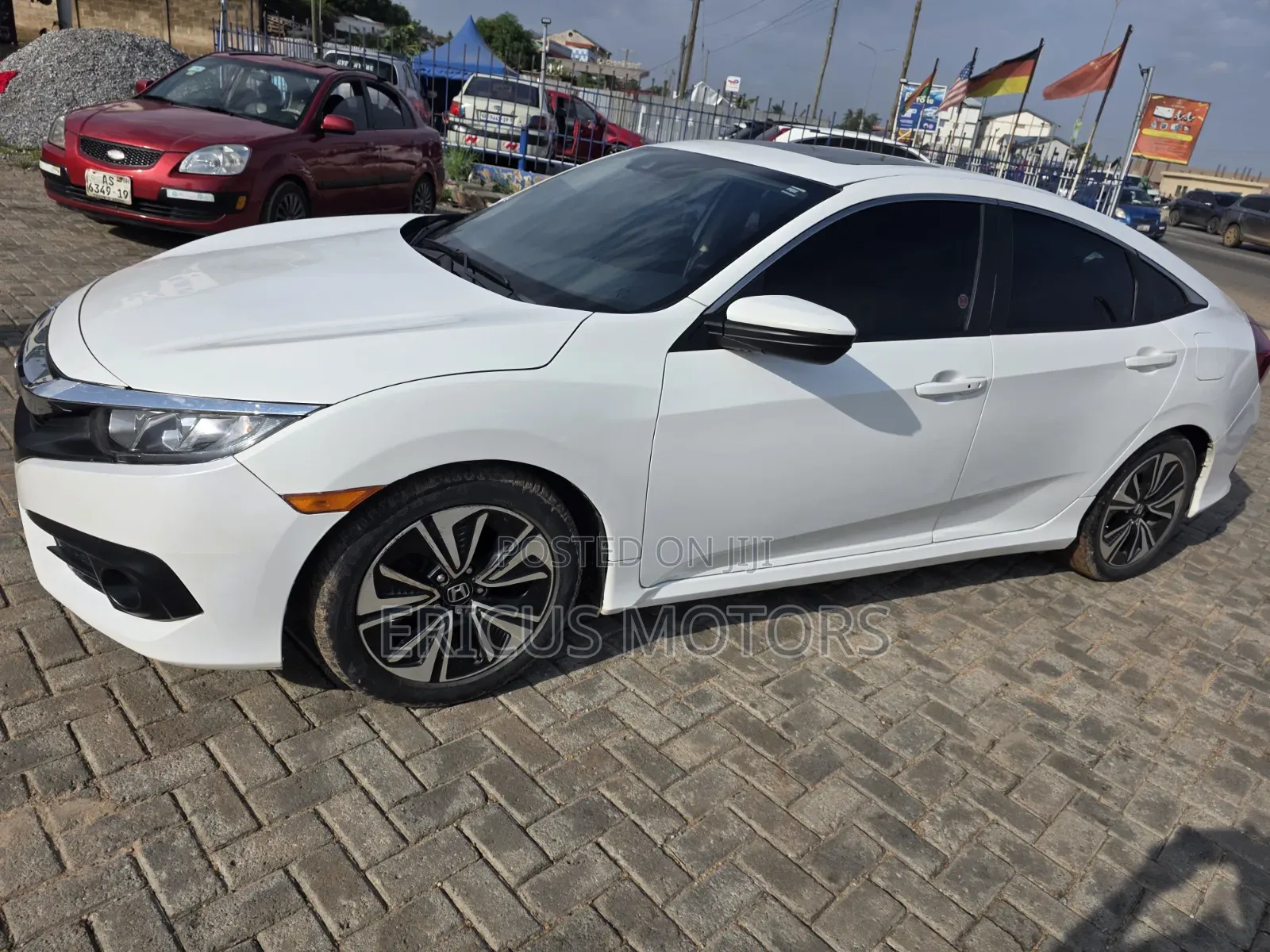 Honda Civic EX 4dr Sedan (1.5L 4cyl) 2016 White