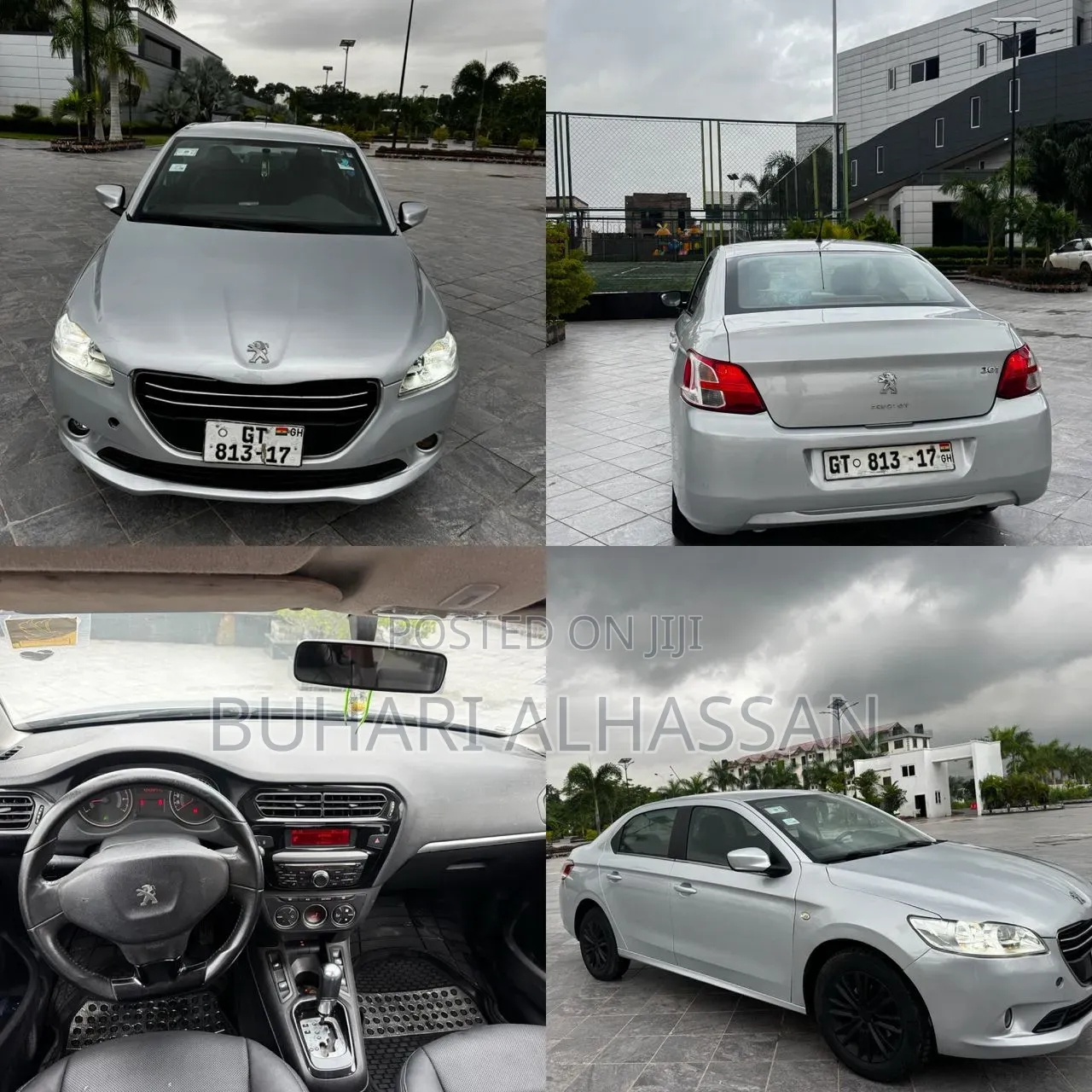 Peugeot 301 2017 Gray