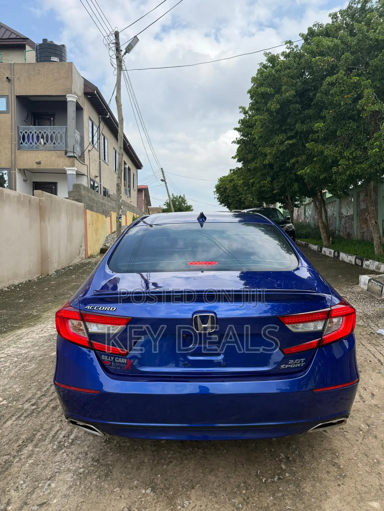 Honda Accord Sport 2018 Blue