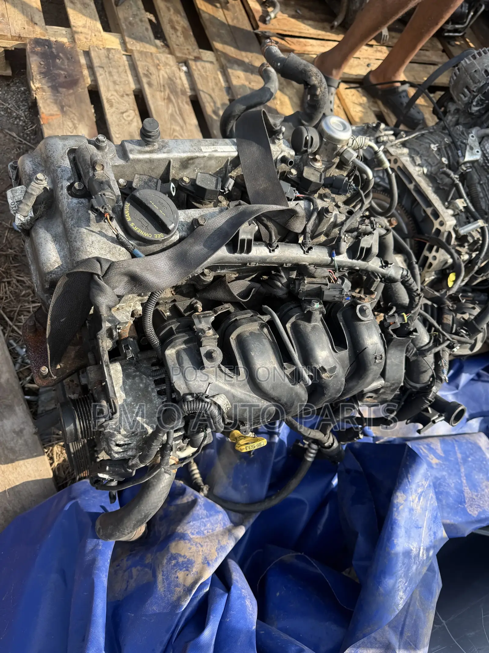 2012-2015 Kia Soul/Kia Rio 1.6l Complete Engine