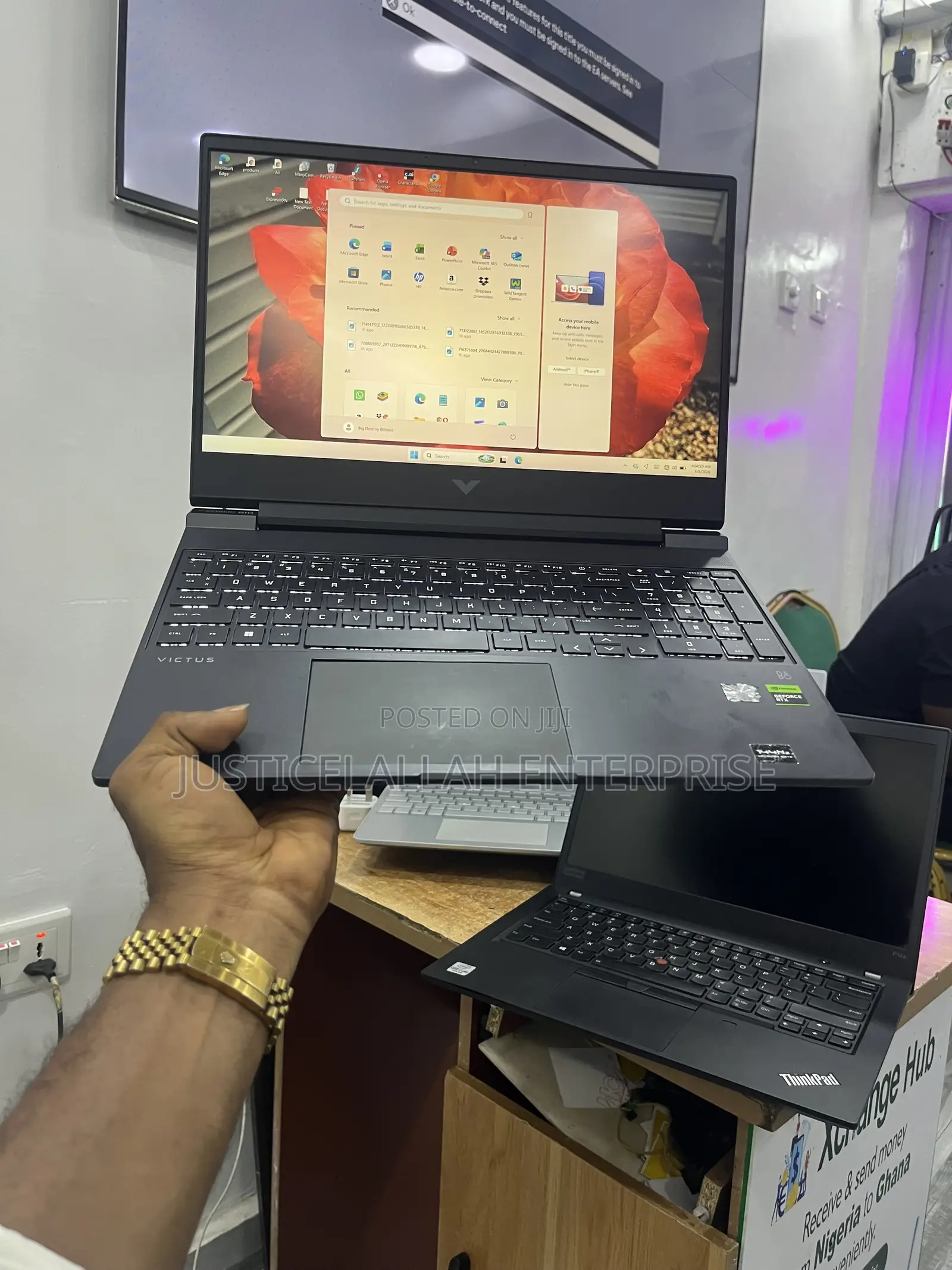 Laptop HP Victus 15 16GB AMD Ryzen 5 SSD 512GB