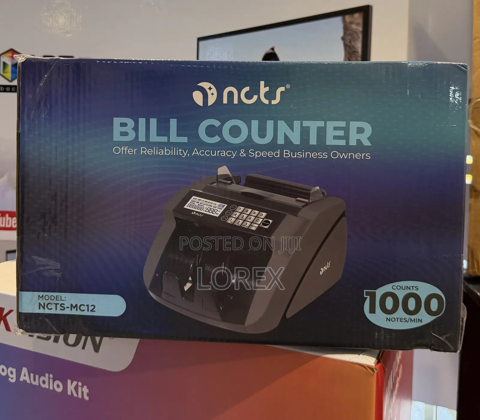 Money Counting Machine Bill Counter With Uv/Ir Detection NCTS-Mc12