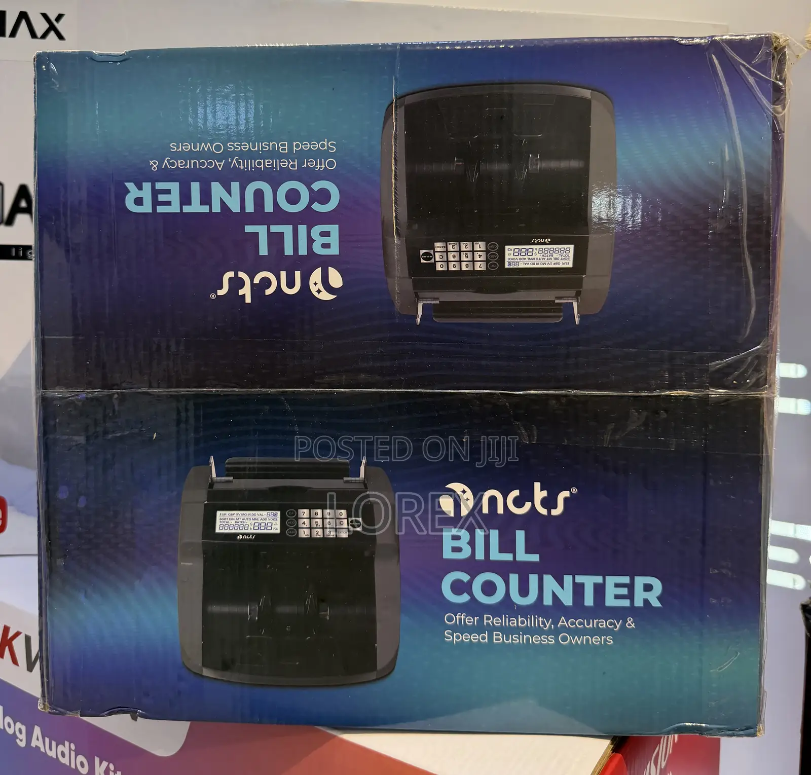 Money Counting Machine Bill Counter With Uv/Ir Detection NCTS-Mc12