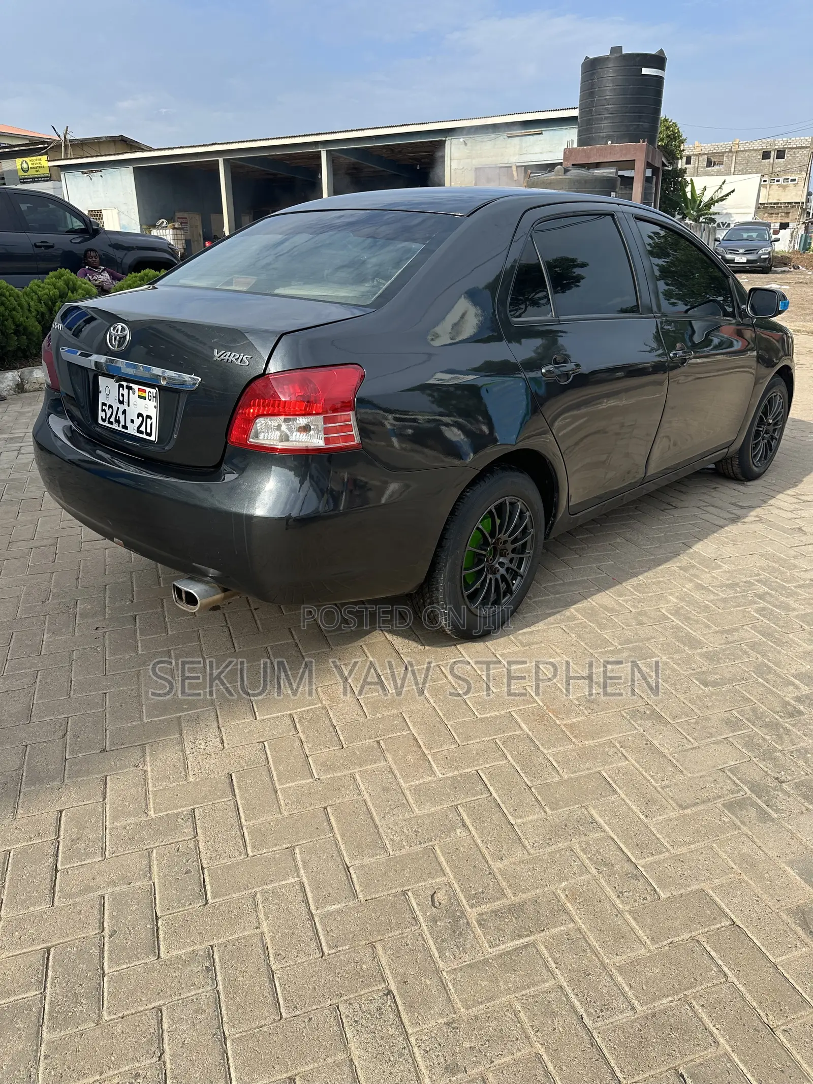 Toyota Yaris 2012 Black
