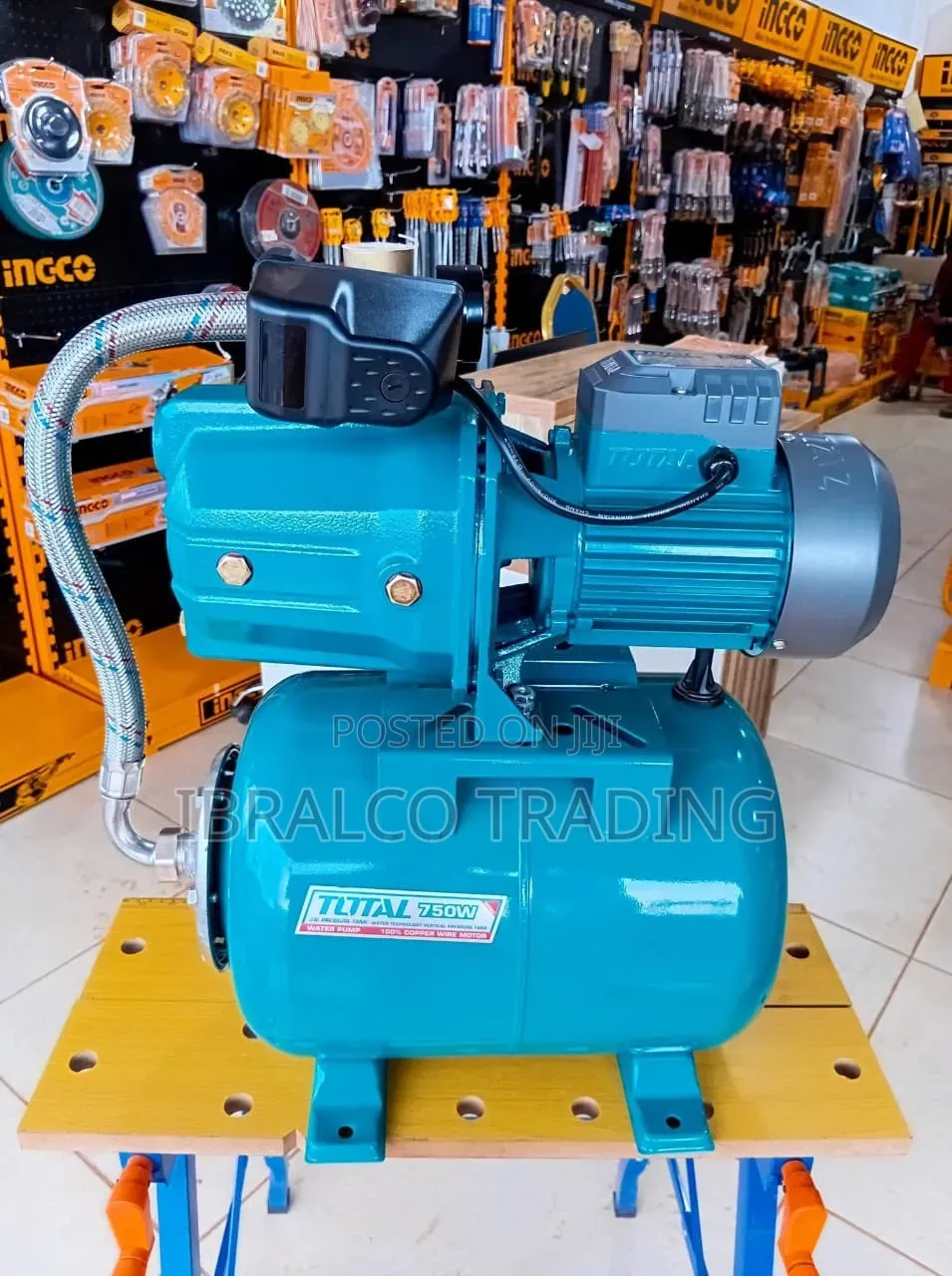 Total Priming 1.5hp Water Pump
