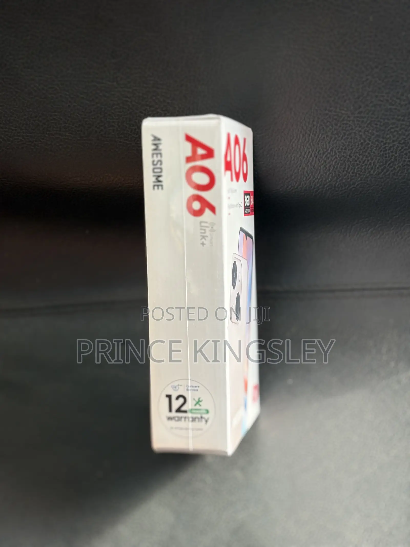 New Itel A06 64 GB Black