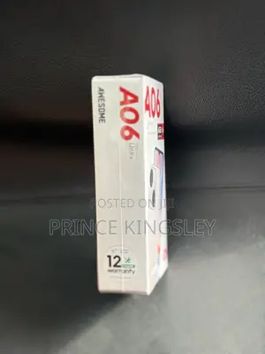 New Itel A06 64 GB Black